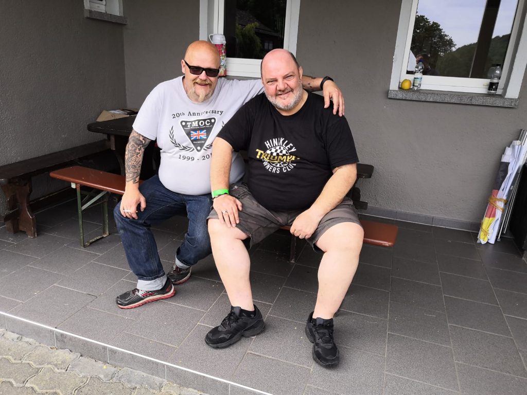 Johannes (HTOC Germany Coordinator) und ich