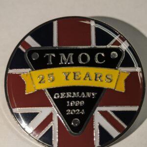 25 Jahre Jubiläum TMOC Pin